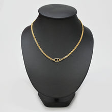 Load image into Gallery viewer, ChristianDIOR Christian Dior Kihei Chain CD Logo Necklace P43693V
