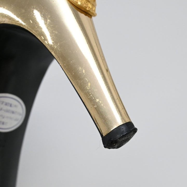 サンバーストスエードパンプス