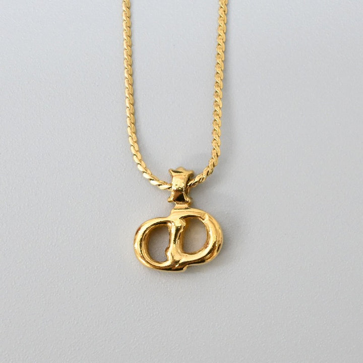 cd logo necklace