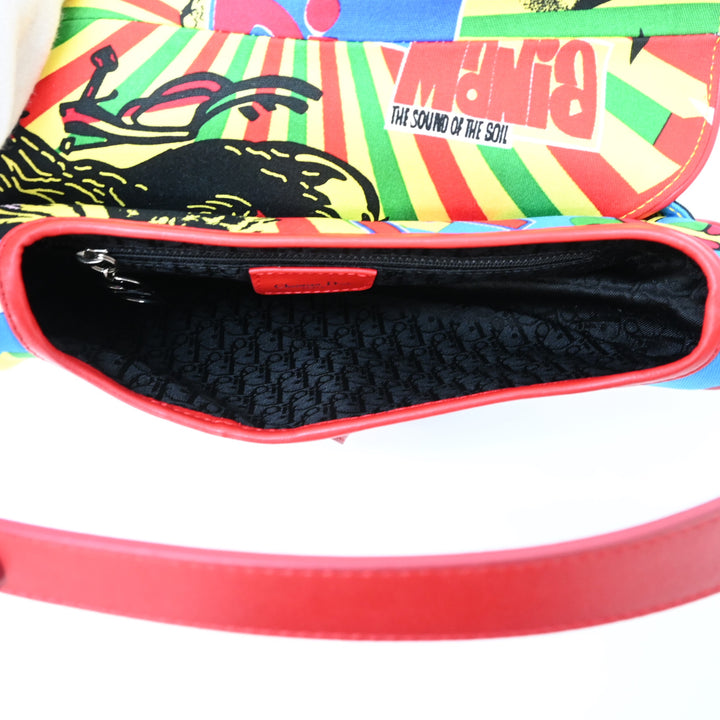 Christiandior Christian Dior Bob Marley Saddle Bag P42795V