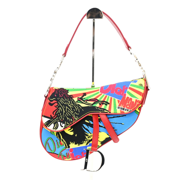 Christiandior Christian Dior Bob Marley Saddle Bag P42795V