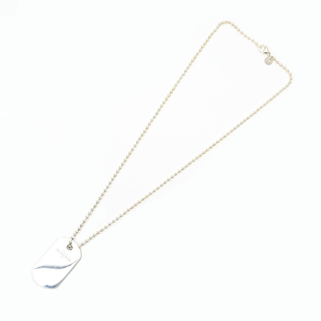 Tiffany & Co. Tiffany Dog 태그 목걸이 P42815V