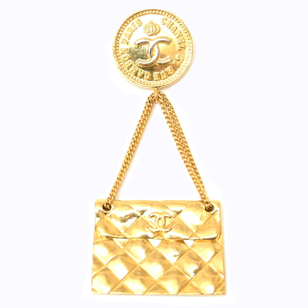 *CHANEL シャネル マトラッセ ブローチ P1190V