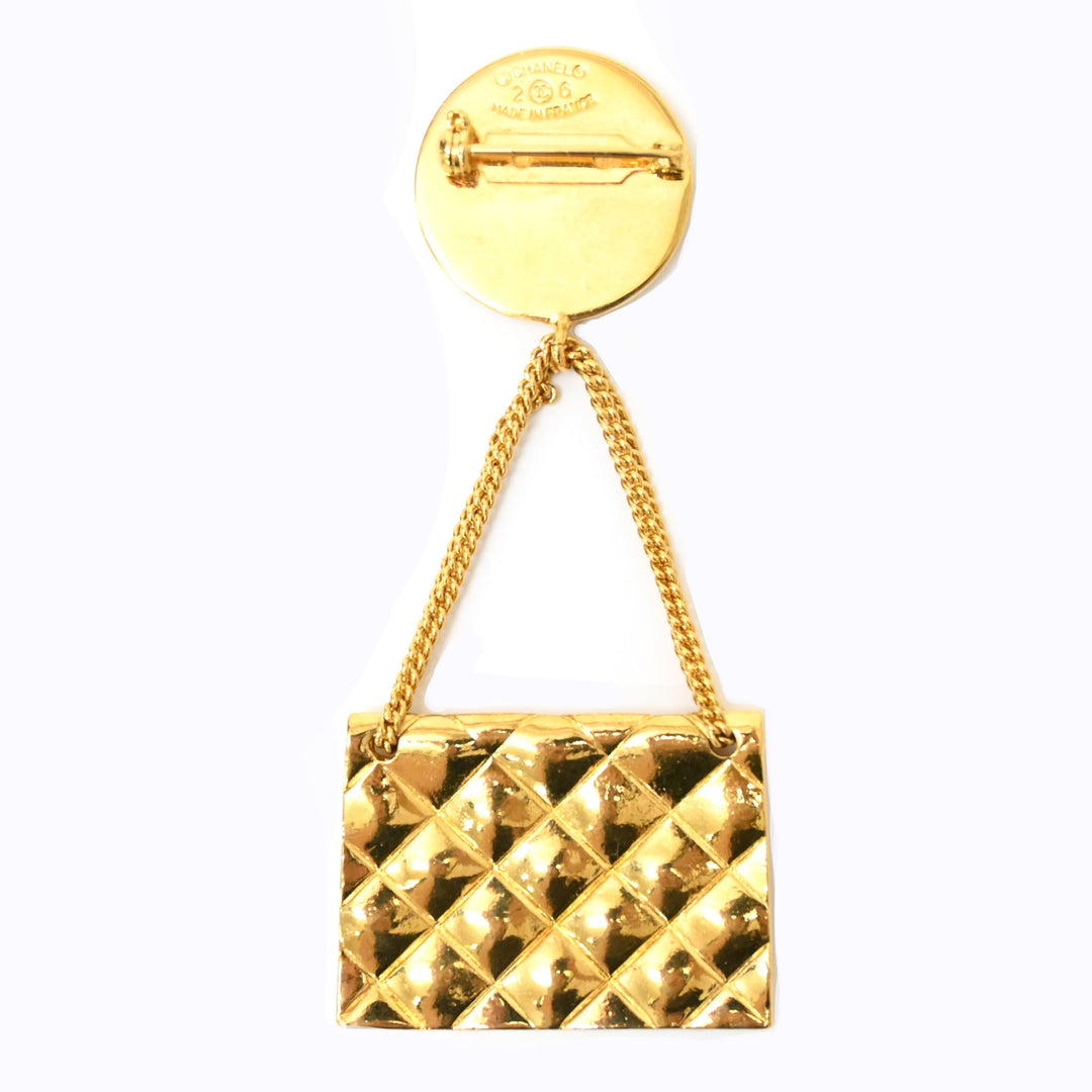 *CHANEL シャネル マトラッセ ブローチ P1190V