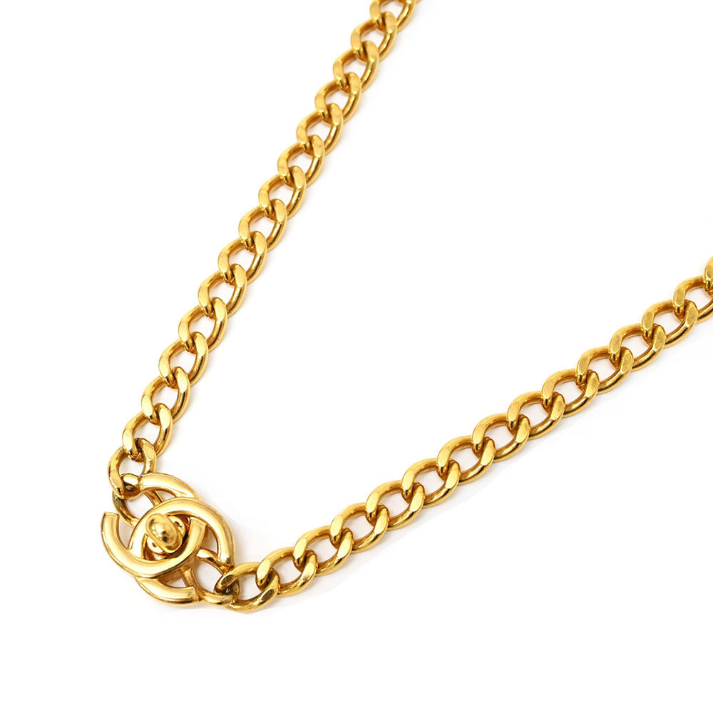 CHANEL シャネル ココマーク チェーンネックレス P1789V – VINTAGE