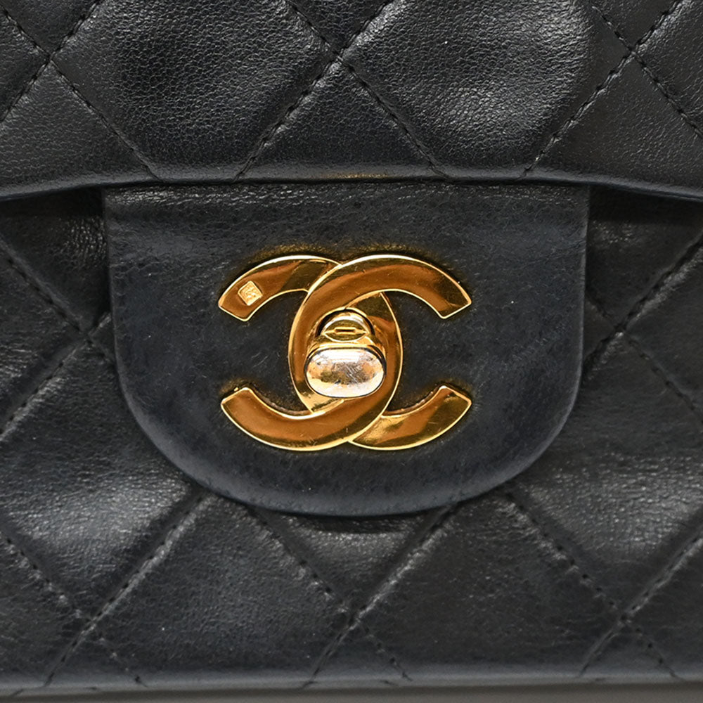 *CHANEL Chanel Matelasse Double flap chain shoulder bag P42794V