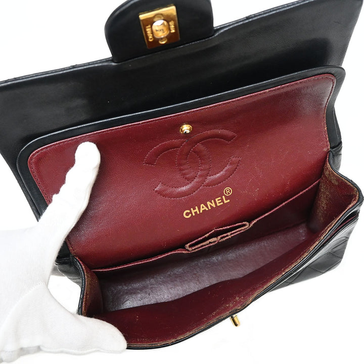 *CHANEL Chanel Matelasse Double flap chain shoulder bag P42794V