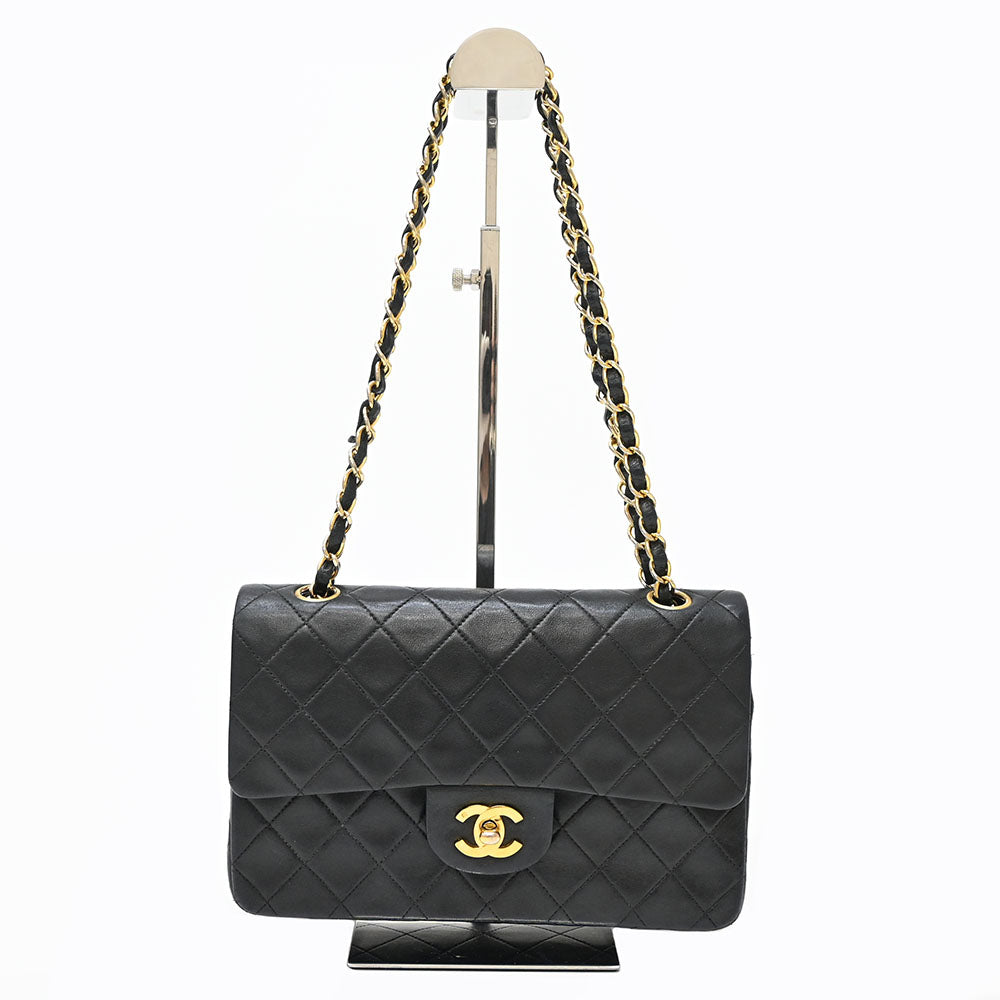 *CHANEL Chanel Matelasse Double flap chain shoulder bag P42794V