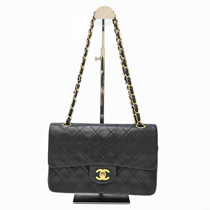 *CHANEL Chanel Matelasse Double flap chain shoulder bag P42794V