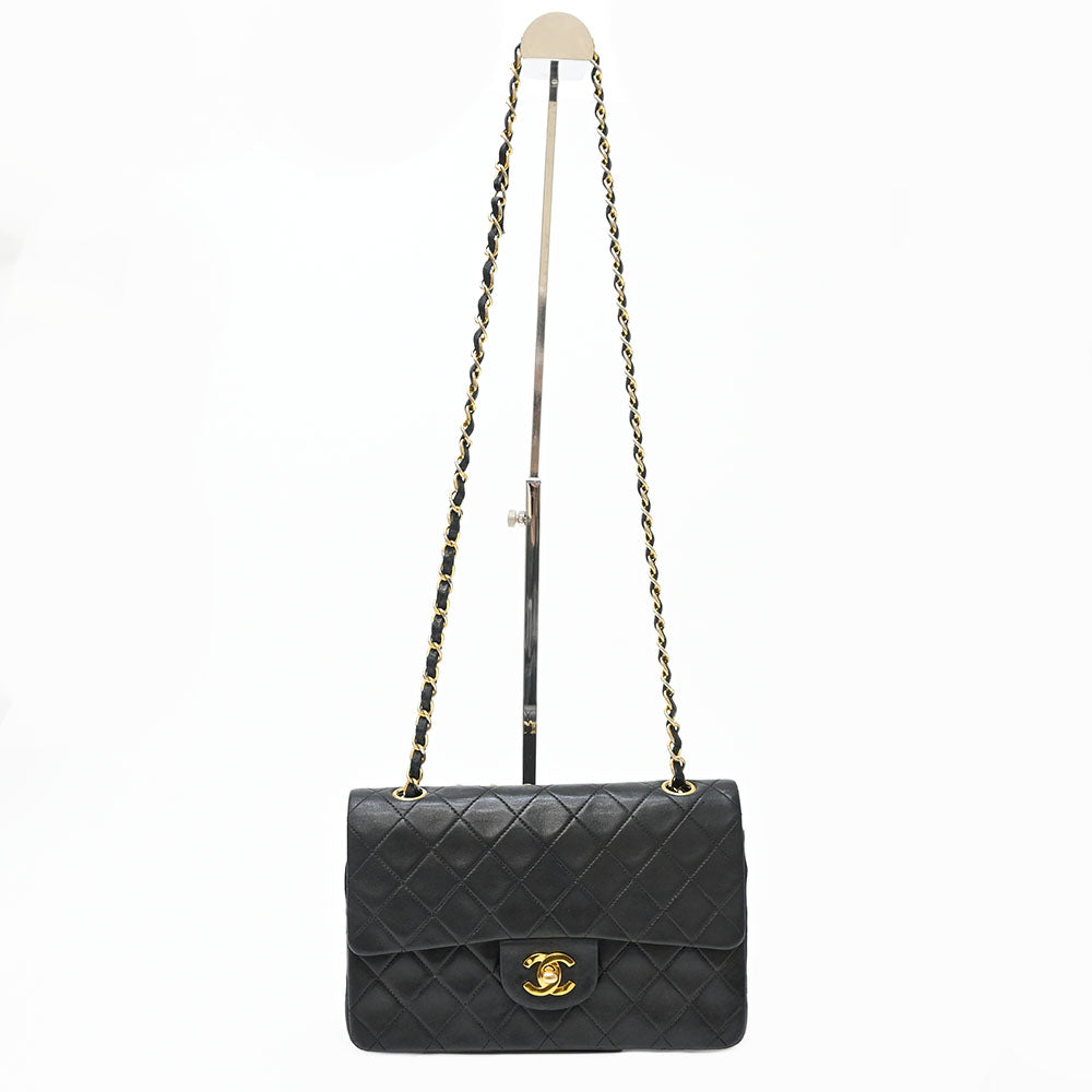 *CHANEL Chanel Matelasse Double flap chain shoulder bag P42794V
