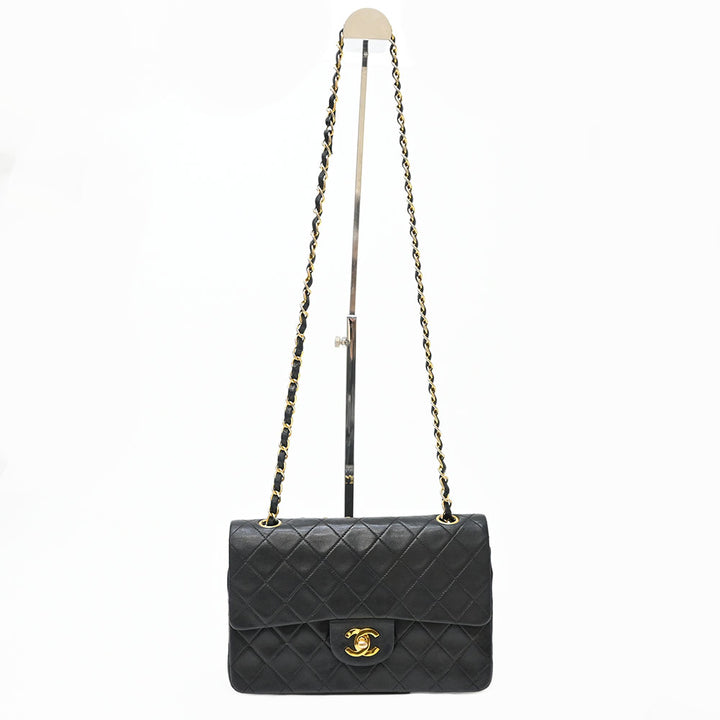 *CHANEL Chanel Matelasse Double flap chain shoulder bag P42794V