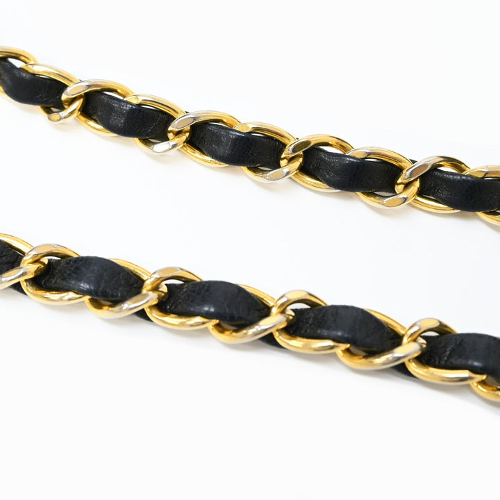 *CHANEL Chanel Matelasse Double flap chain shoulder bag P42794V