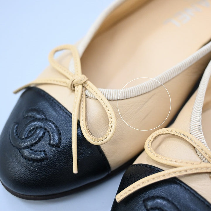 Pumps cap toe ballerina here mark G02819-X01000-C0204
