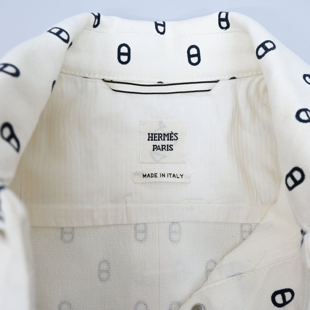 HERMES Chaine d'Ancle Margiela Denim Jacket P44218V