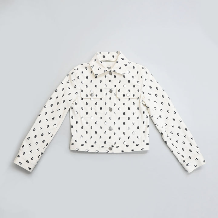 HERMES Chaine d'Ancle Margiela Denim Jacket P44218V