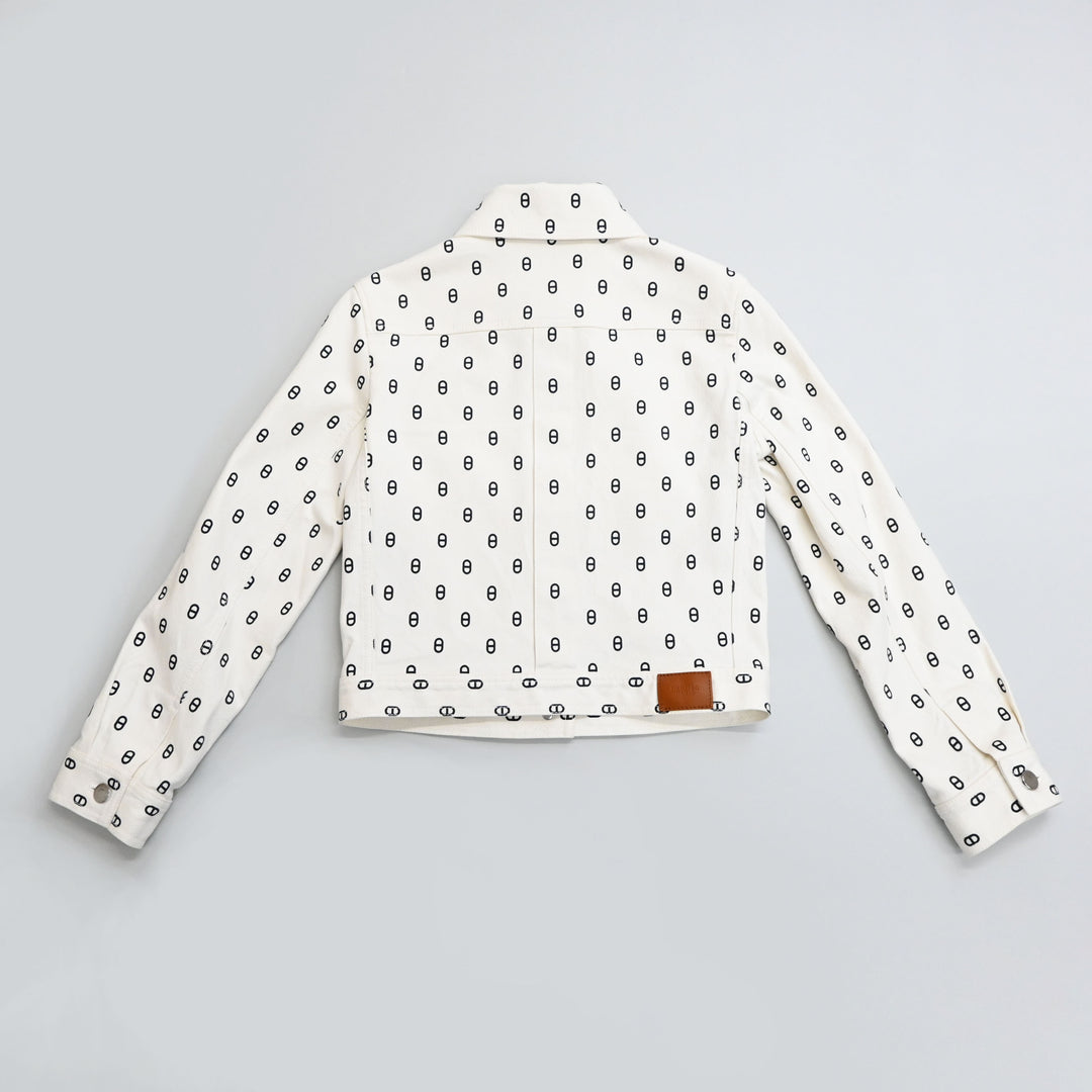 HERMES Chaine d'Ancle Margiela Denim Jacket P44218V