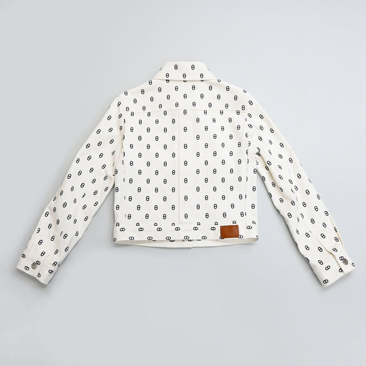 HERMES Chaine d'Ancle Margiela Denim Jacket P44218V