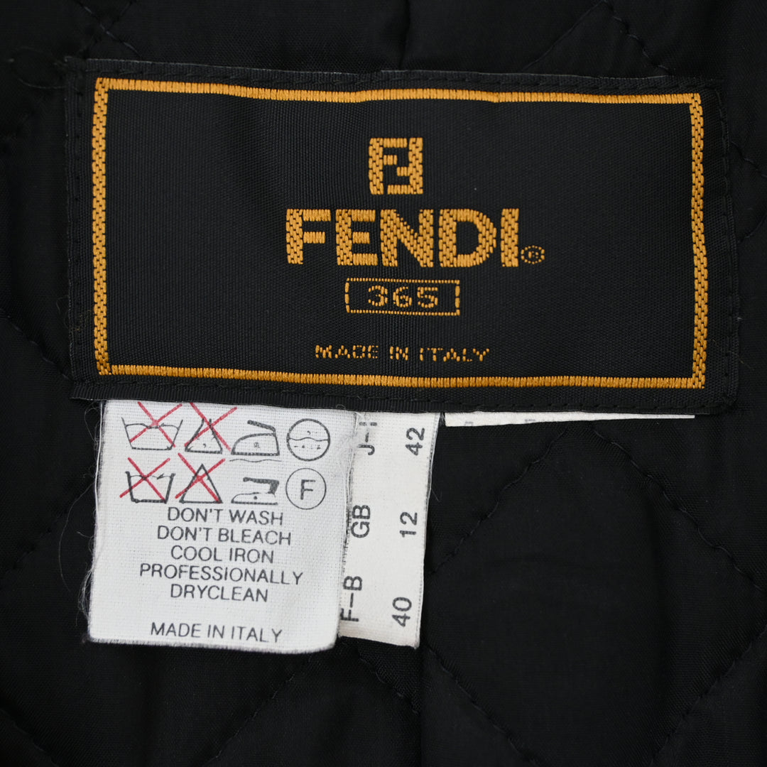 Fendi Fendi Zukka 패턴 재킷 P11531V