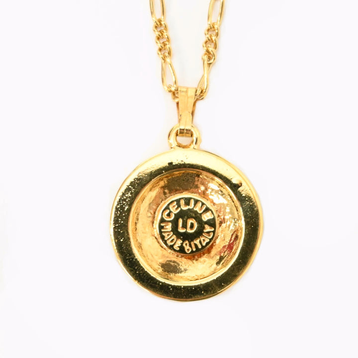 Celine Celine? TRIOMPHE Rhinestone necklace P43114V