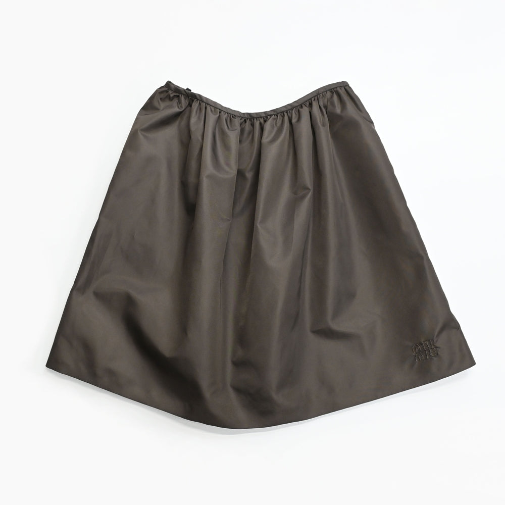 ミュウミュウ テクニカルガザールスカート