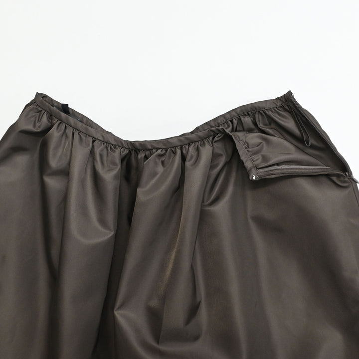 ミュウミュウ テクニカルガザールスカート