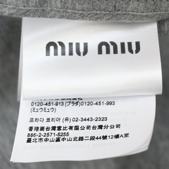 Miu Miu Leather Jacket Women's 38