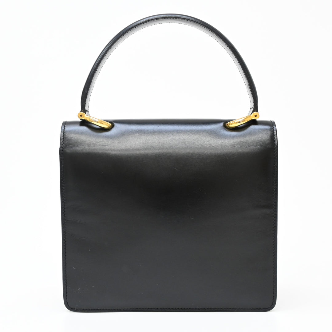 *CELINE セリーヌ  ガンチーニ  ダブルフラップハンドバッグ P43173V
