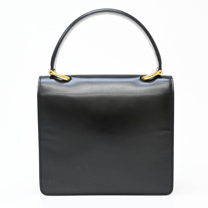 *CELINE セリーヌ  ガンチーニ  ダブルフラップハンドバッグ P43173V