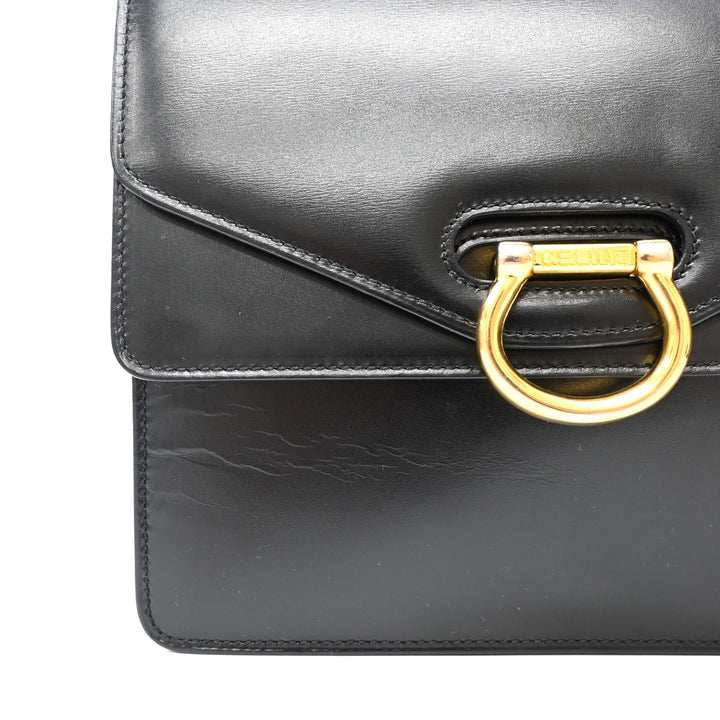 *CELINE セリーヌ  ガンチーニ  ダブルフラップハンドバッグ P43173V