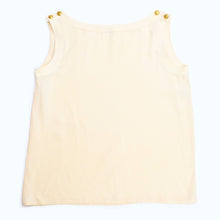 Load image into Gallery viewer, CHANEL Chanel? Coco Mark Coco Botan Tank Top P30157V
