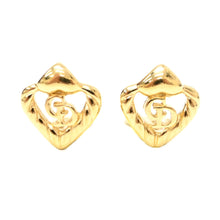 Load image into Gallery viewer, ChristianDIOR Christian Dior? Twist Heart motif earring P43255V
