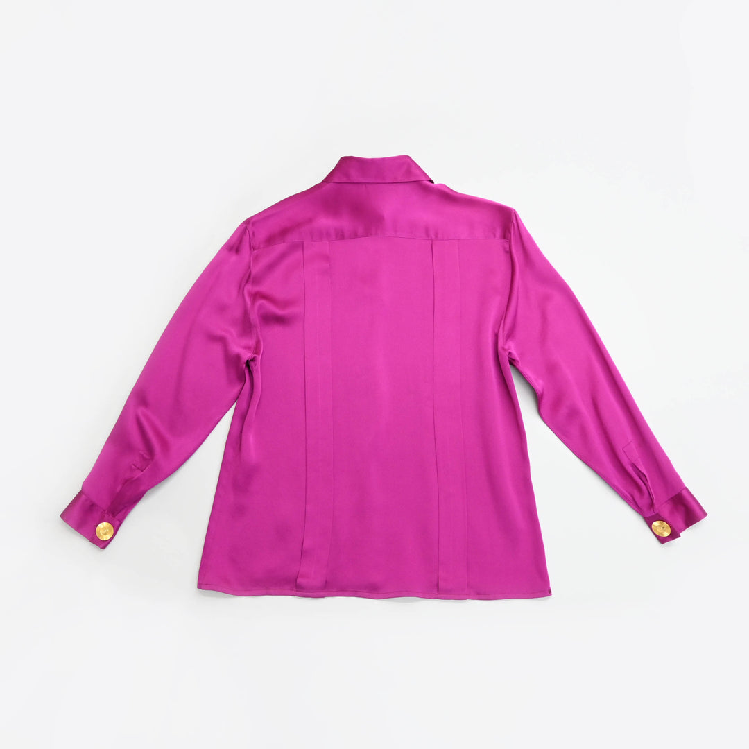 CHANEL Coco Mark Button Shirt P43293V