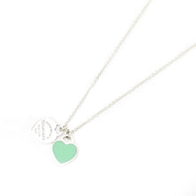 Load image into Gallery viewer, TIFFANY &amp; CO. Tiffany Retundable Heart Necklace P43129V
