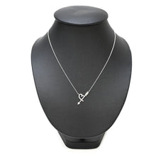 Load image into Gallery viewer, Tiffany &amp; Co. Tiffany Rubbing Heart Arrow Necklace P43120V
