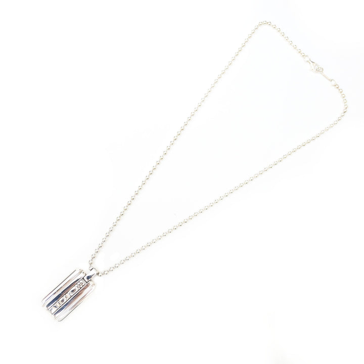 Tiffany＆Co。Tiffany Atlas Plate项链P43118V