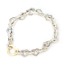 Load image into Gallery viewer, TIFFANY &amp; CO. Tiffany Heart Link Bracelet P43130V
