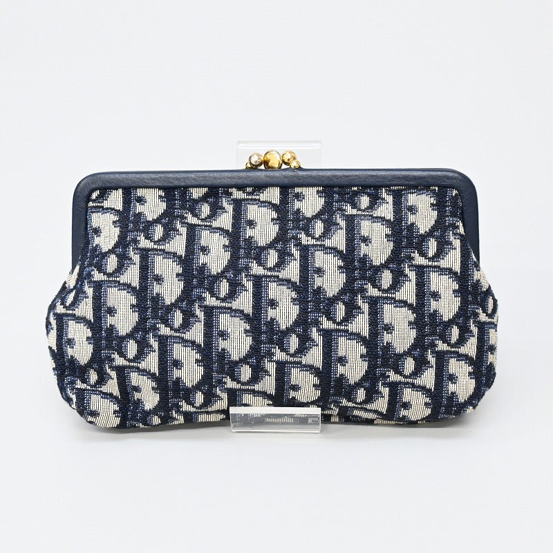Christian Dior ポーチ トロッター がま口 80s