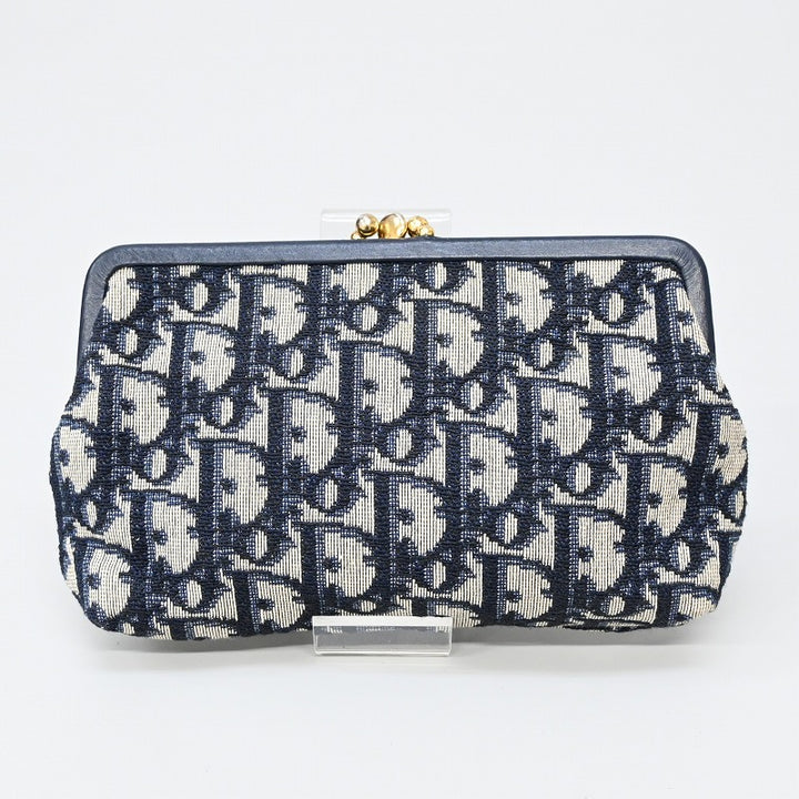 Christian Dior ポーチ トロッター がま口 80s