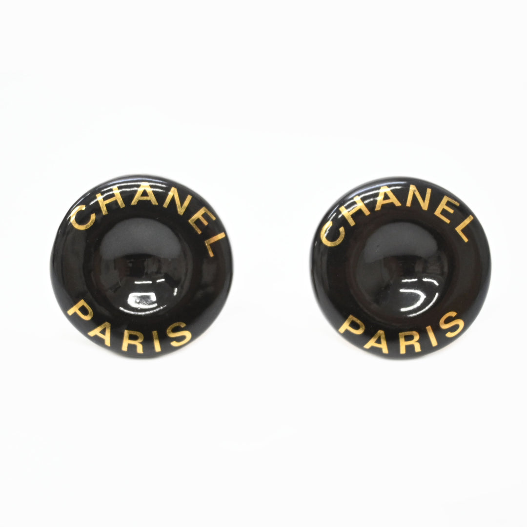 CHANEL Chanel Round Logo Earring P43262V