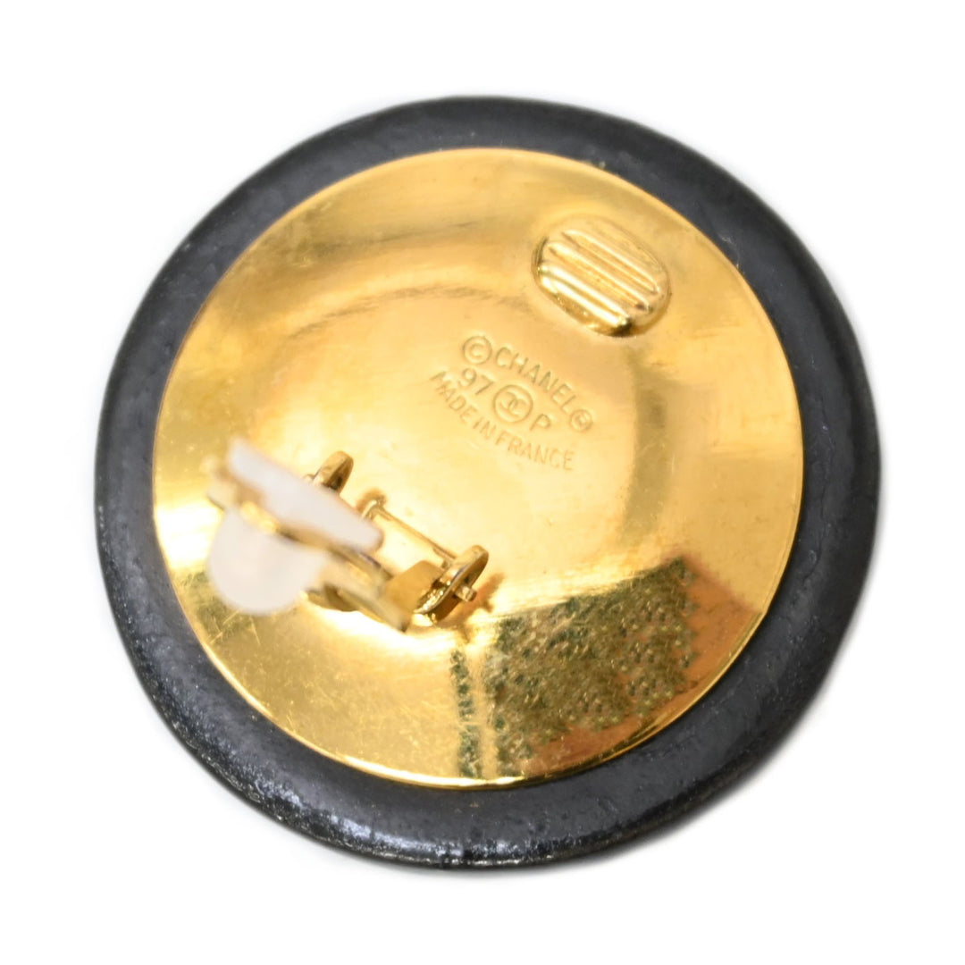 CHANEL Chanel Round Logo Earring P43262V