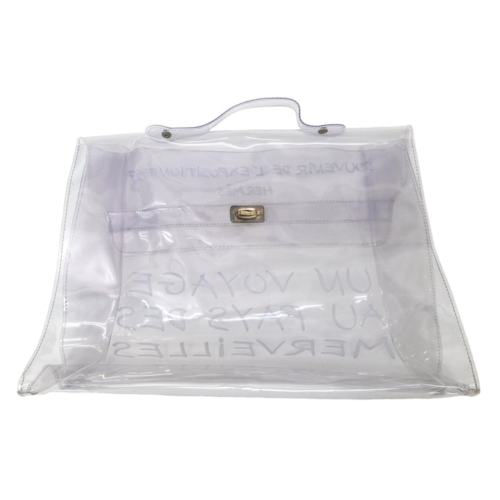 HERMES Hermes Vinyl Kerry Handbag P43274V