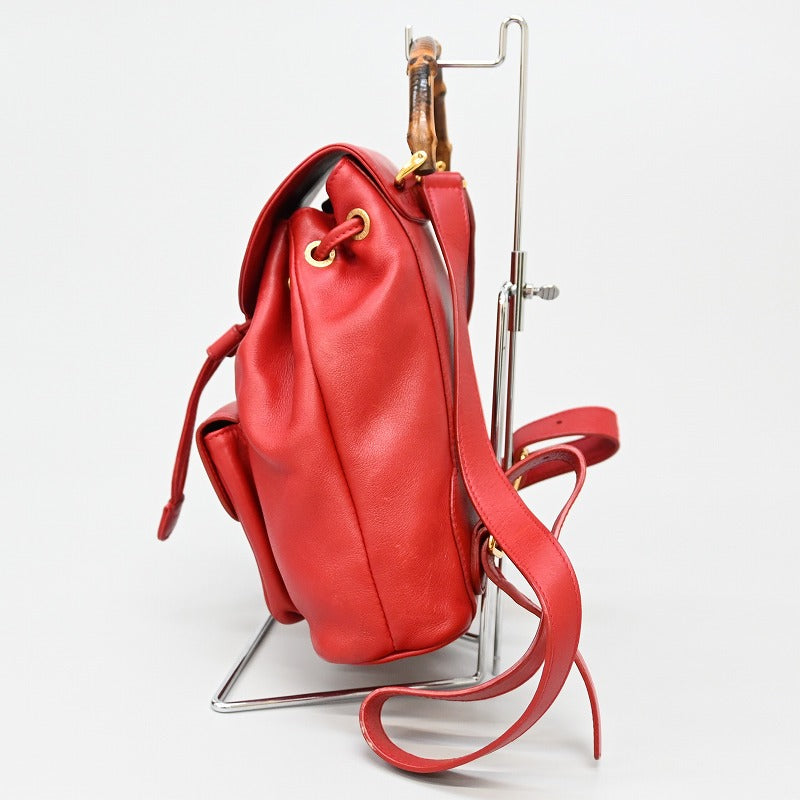 GUCCI 배낭 데이팩 대나무