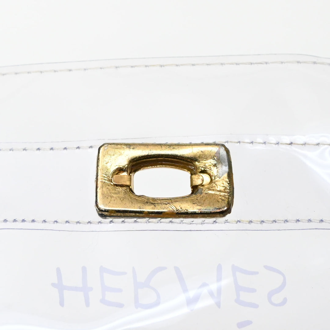 HERMES Hermes Vinyl Kerry Handbag P43274V