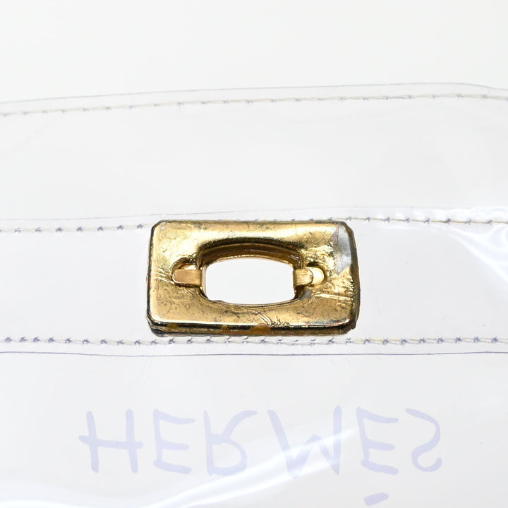 HERMES Hermes Vinyl Kerry Handbag P43274V