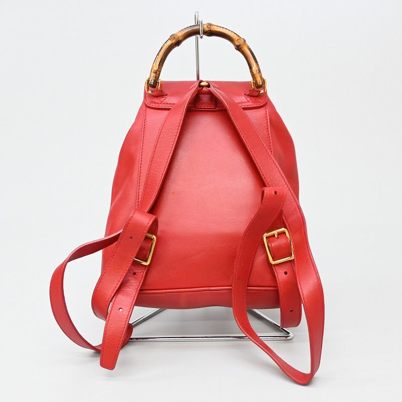 GUCCI 배낭 데이팩 대나무