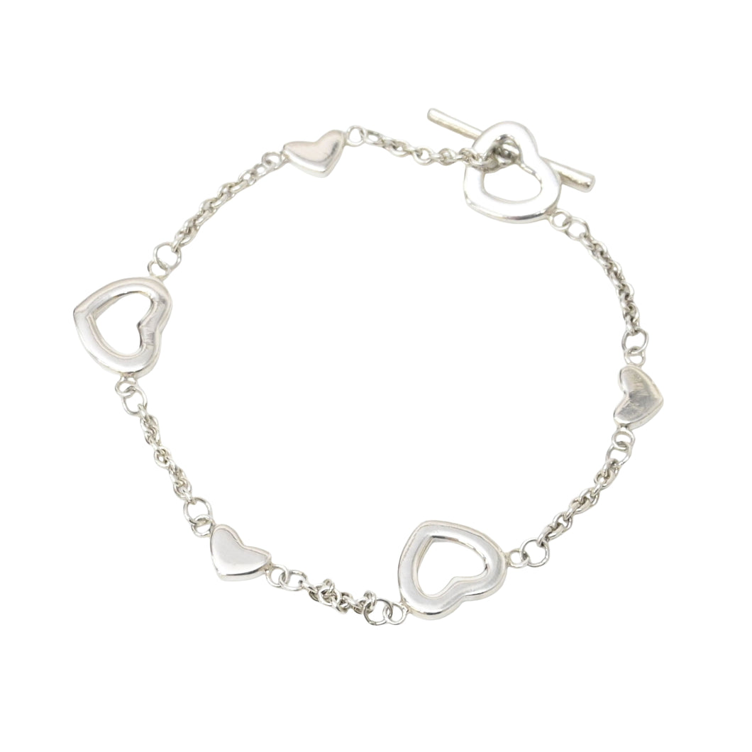 TIFFANY & CO. Tiffany Heart Link Bracelet P43174V