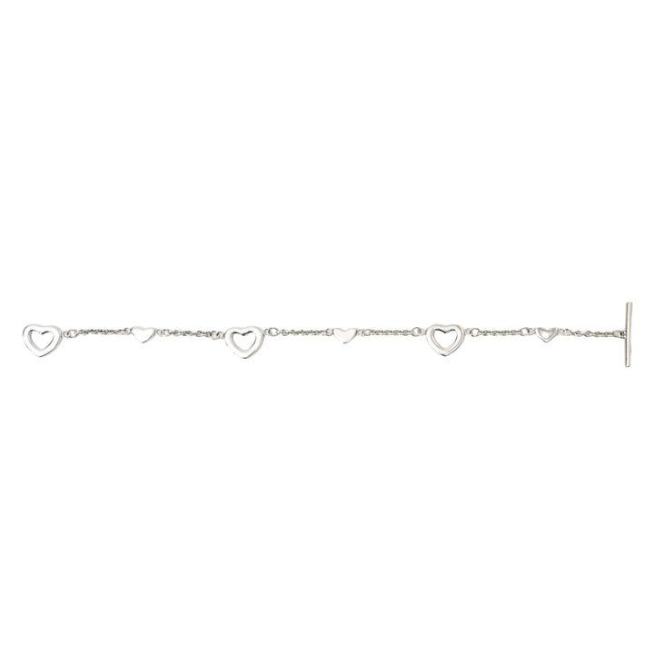 TIFFANY & CO. Tiffany Heart Link Bracelet P43174V