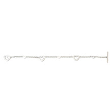 이미지를 갤러리 뷰어에 로드 , Tiffany &amp; Co. Tiffany Heart Link 팔찌 P43174V
