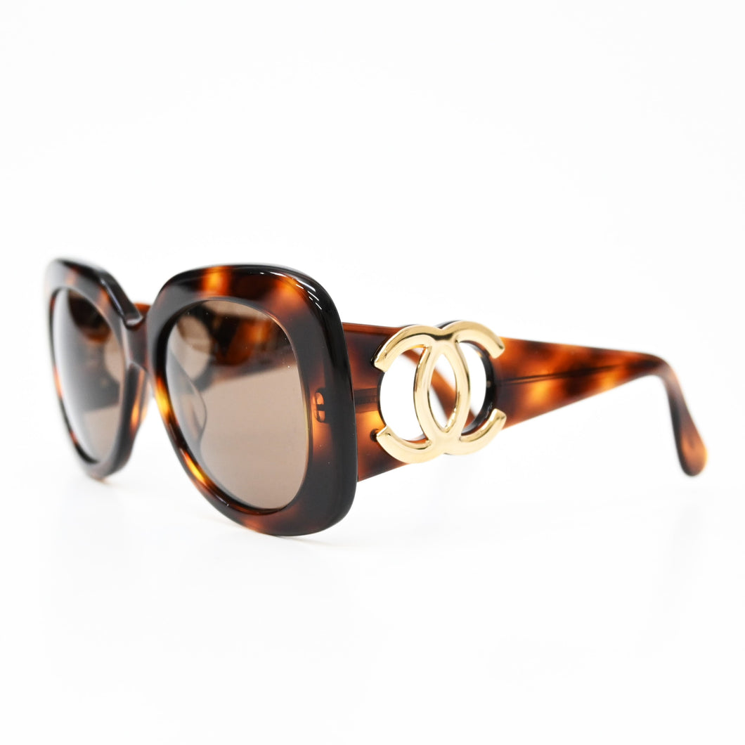 CHANEL Chanel? Cocomark tortoiseshell Sunglasses P43290V