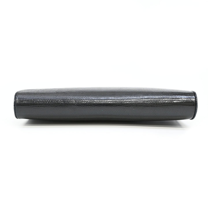 Gucci Gucci蜥蜴离合器袋P8305V